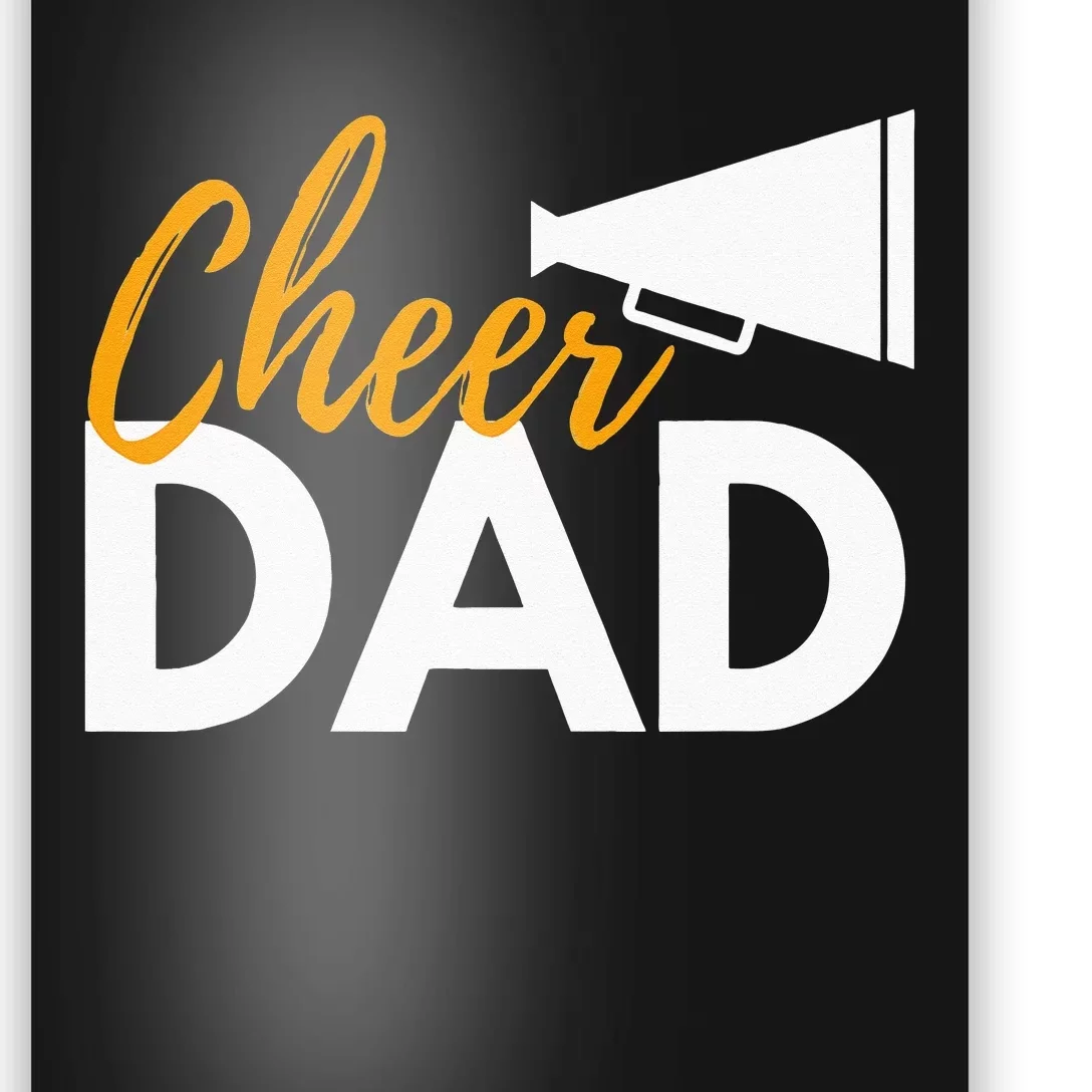 Cheer Dad Cheerleading Cheerleader Dad Cheer Competition Poster