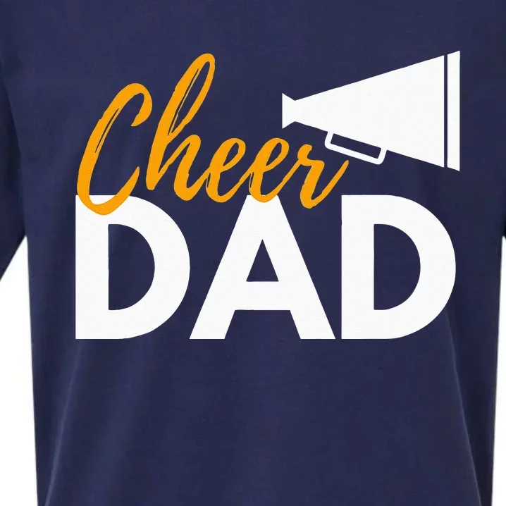 Cheer Dad Cheerleading Cheerleader Dad Cheer Competition Sueded Cloud Jersey T-Shirt