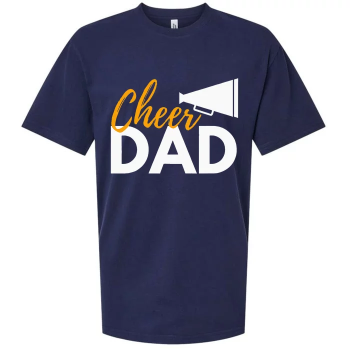 Cheer Dad Cheerleading Cheerleader Dad Cheer Competition Sueded Cloud Jersey T-Shirt