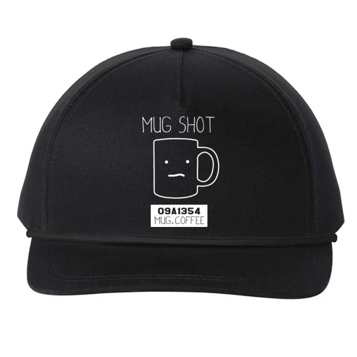 Coffee Drinker Snapback Five-Panel Rope Hat