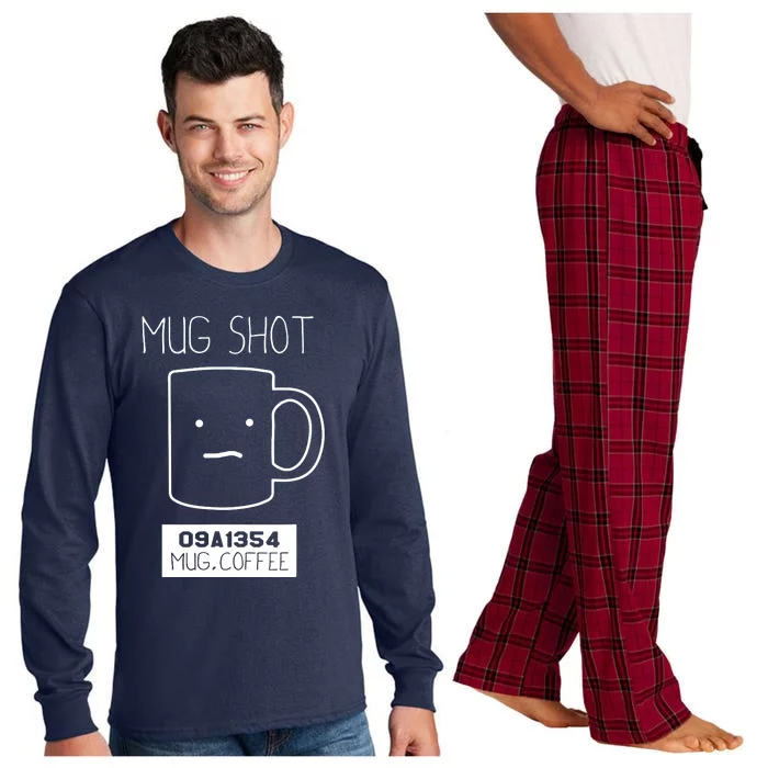 Coffee Drinker Long Sleeve Pajama Set