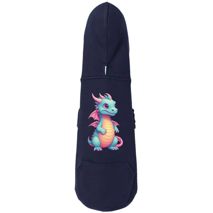 Cute Dragon Doggie 3-End Fleece Hoodie