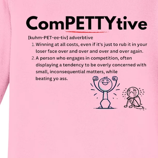 Competitive Design Compettytive Definition Baby Long Sleeve Bodysuit