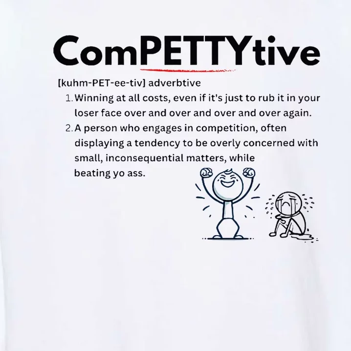 Competitive Design Compettytive Definition Garment-Dyed Sweatshirt