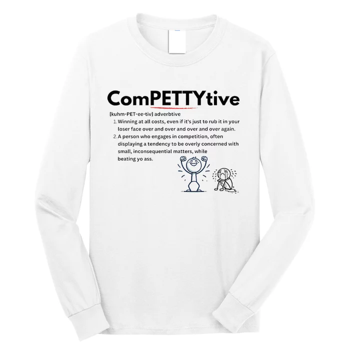 Competitive Design Compettytive Definition Long Sleeve Shirt