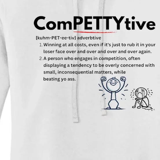 Competitive Design Compettytive Definition Women's Pullover Hoodie