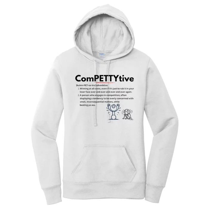 Competitive Design Compettytive Definition Women's Pullover Hoodie