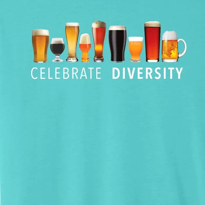 Celebrate Diversity Craft Beer Drinking ChromaSoft Performance T-Shirt