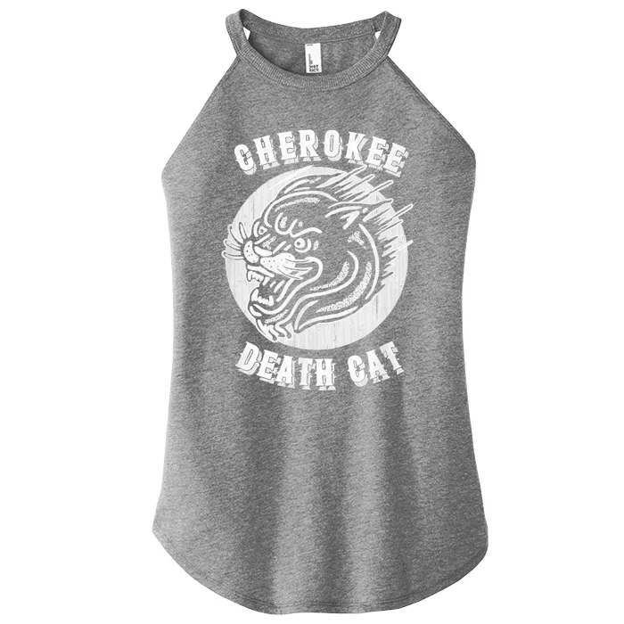 Cherokee Death Cat Cryptozoology Cryptid Folklore Gift Women’s Perfect Tri Rocker Tank