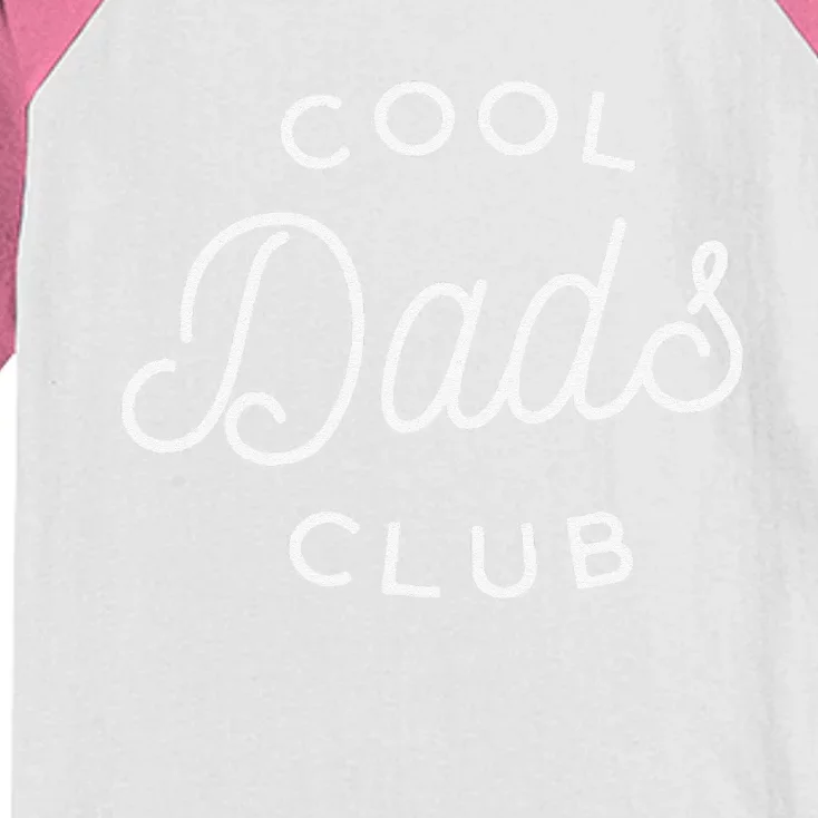 Cool Dads Club Cute Kids Colorblock Raglan Jersey