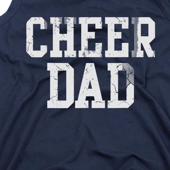 Cheer Dad Cheer leading Cheer Leading Dad Father Tank Top