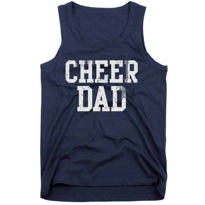 Cheer Dad Cheer leading Cheer Leading Dad Father Tank Top