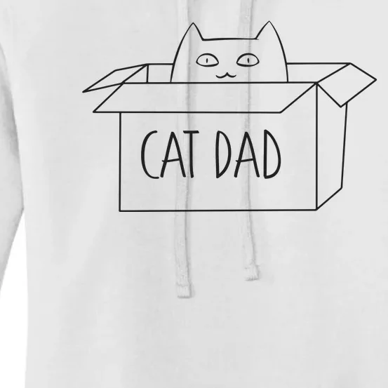 Cat Dad Women's Pullover Hoodie