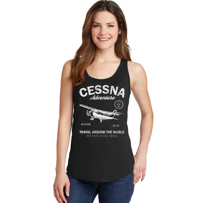 Cessna Distressed Ladies Essential Tank