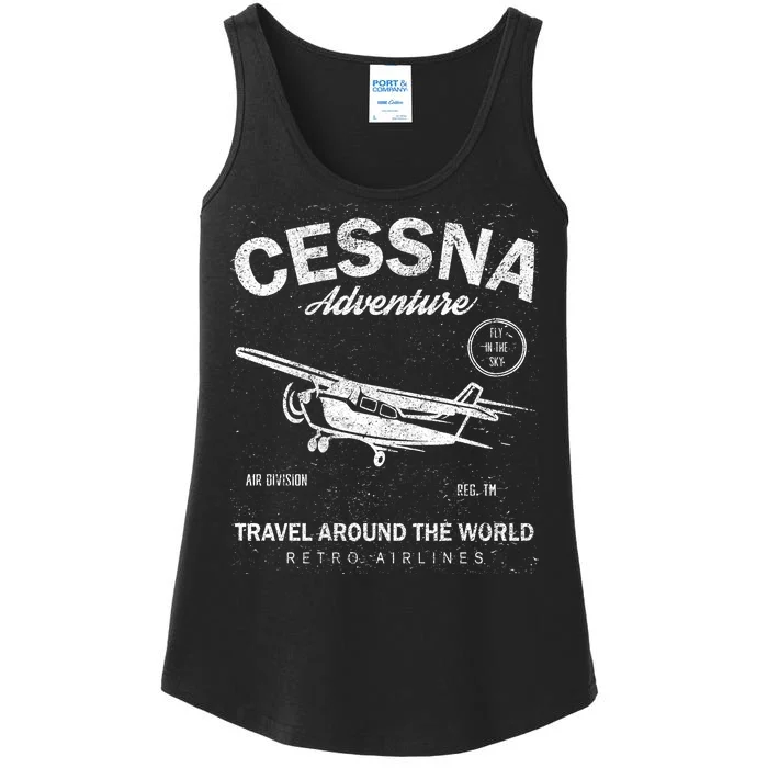 Cessna Distressed Ladies Essential Tank