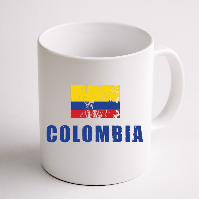 Colombia Design Columbian Clothing Outfit Front & Back Coffee Mug