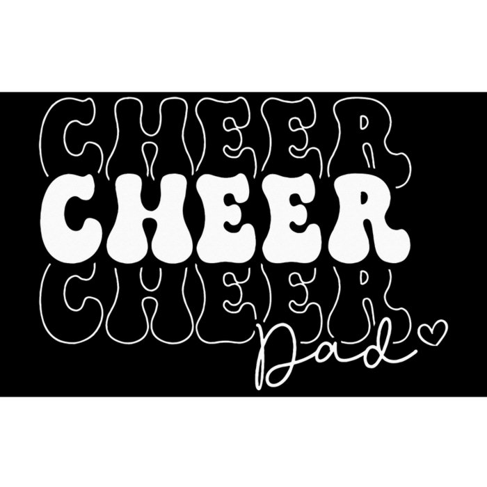 Cheer Dad Cheerleading Father's DayGroovy Daughter Bumper Sticker