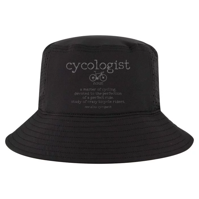 Cycologist Definition Cycling Bike Racing Funny Cyclist Gift Cool Comfort Performance Bucket Hat