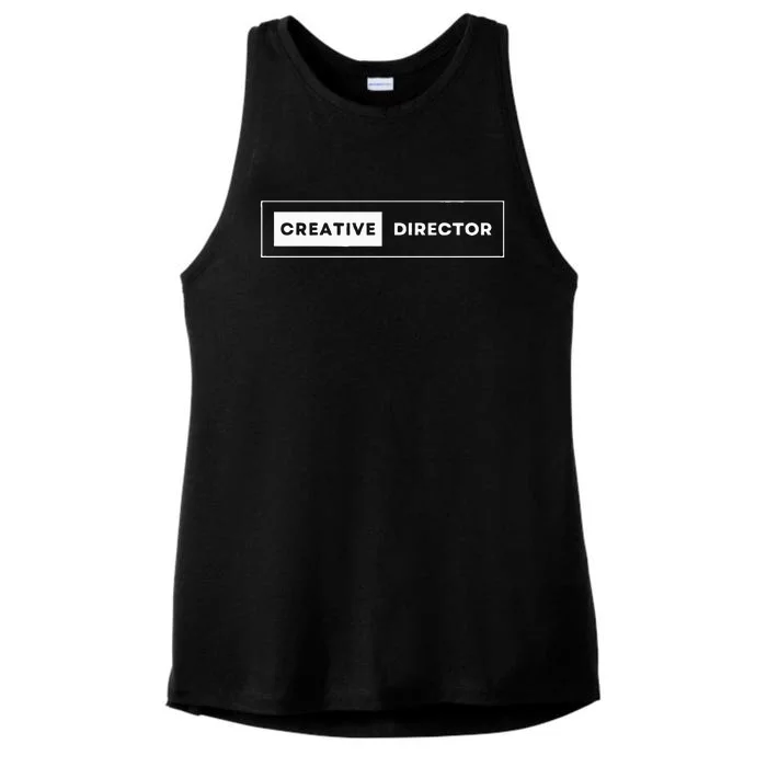 Creative Director Ladies Tri-Blend Wicking Tank