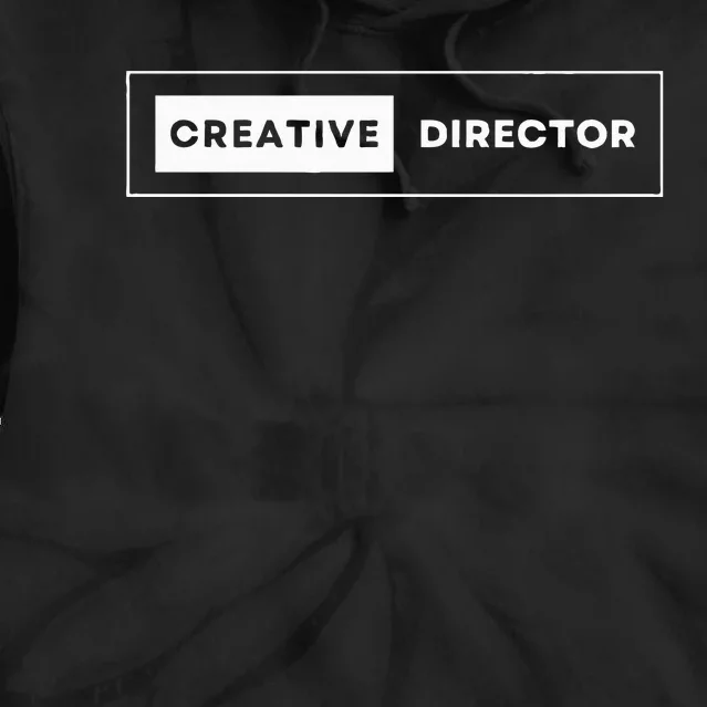 Creative Director Tie Dye Hoodie