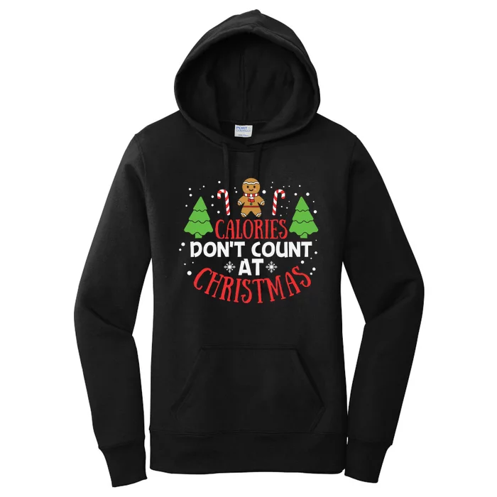 Calories Don’T Count Christmas Women's Pullover Hoodie