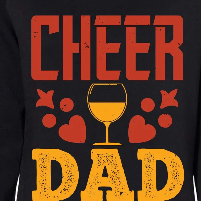 Cheer Dad Womens California Wash Sweatshirt