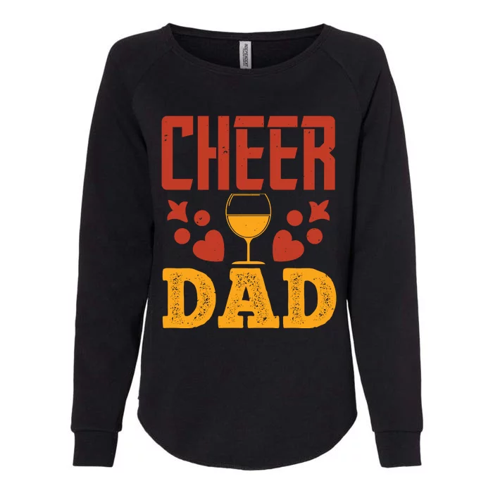 Cheer Dad Womens California Wash Sweatshirt