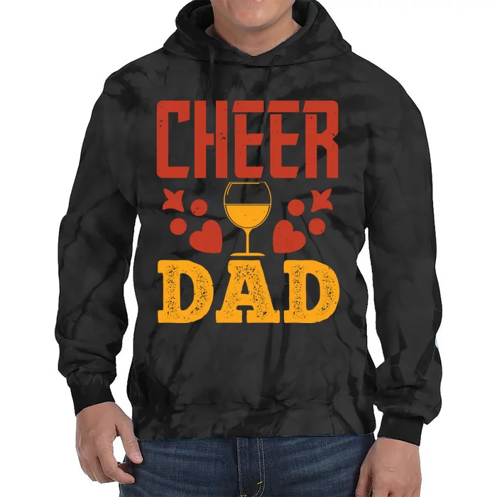 Cheer Dad Tie Dye Hoodie