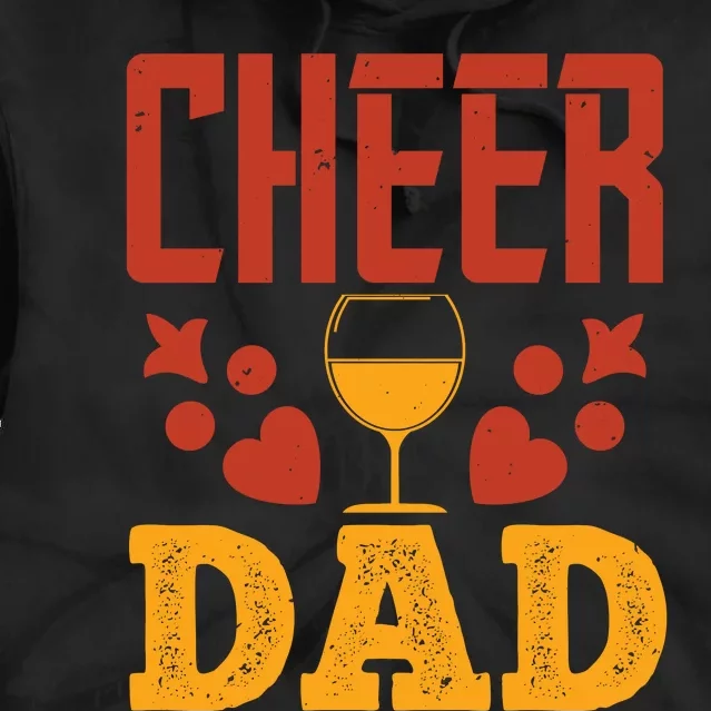 Cheer Dad Tie Dye Hoodie