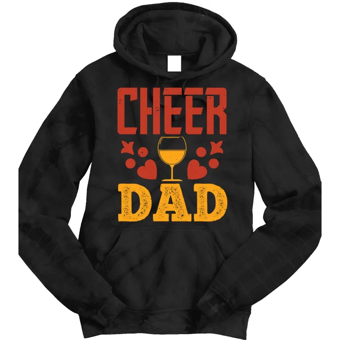 Cheer Dad Tie Dye Hoodie