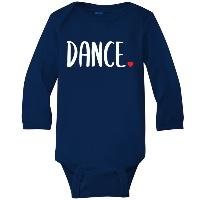 Cute Dance Baby Long Sleeve Bodysuit