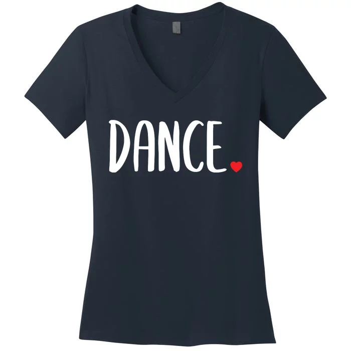 Cute Dance Women's V-Neck T-Shirt