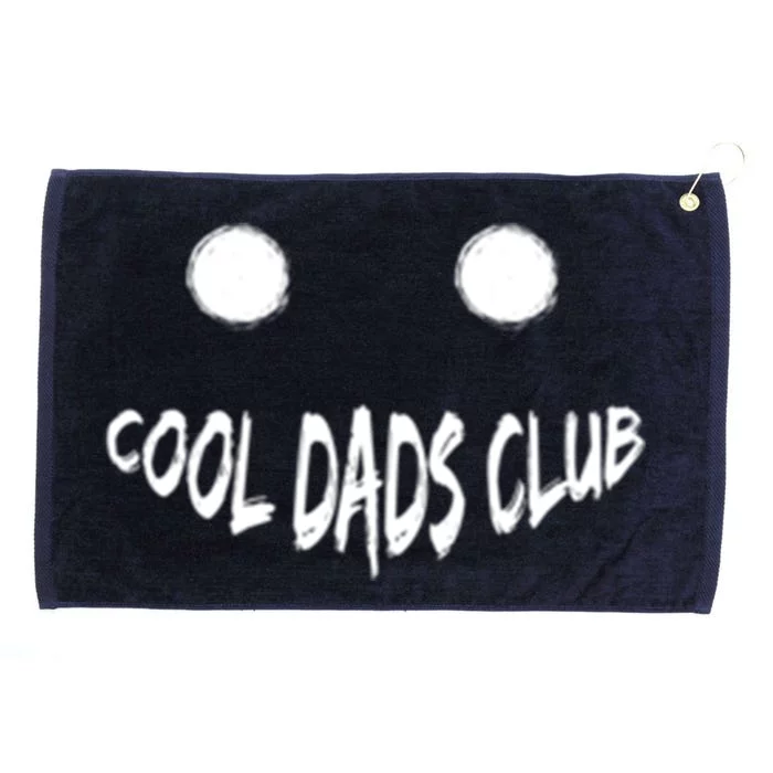 Cool Dads Club Vintage Dad FatherS Day (Front + Back) Gift Grommeted Golf Towel