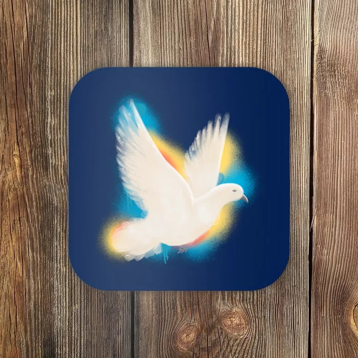 Colorful Dove Coaster