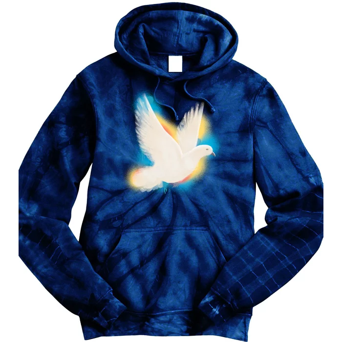 Colorful Dove Tie Dye Hoodie