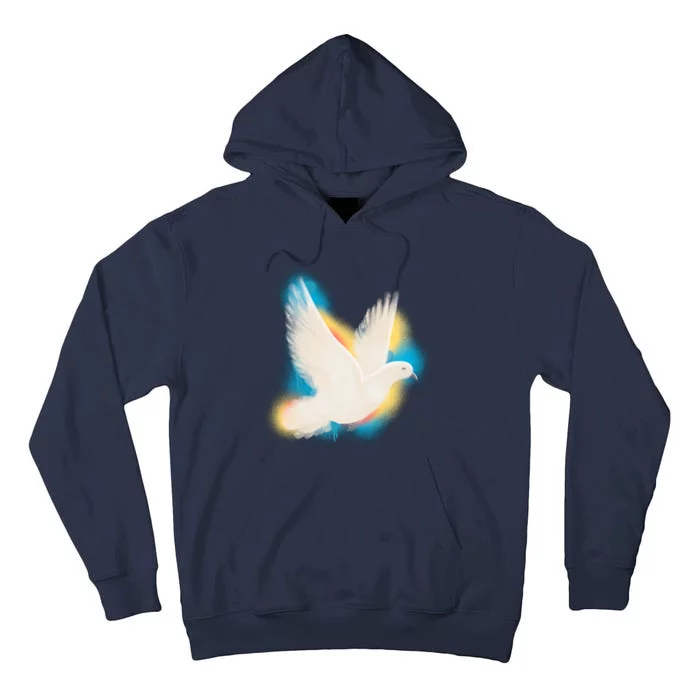 Colorful Dove Tall Hoodie