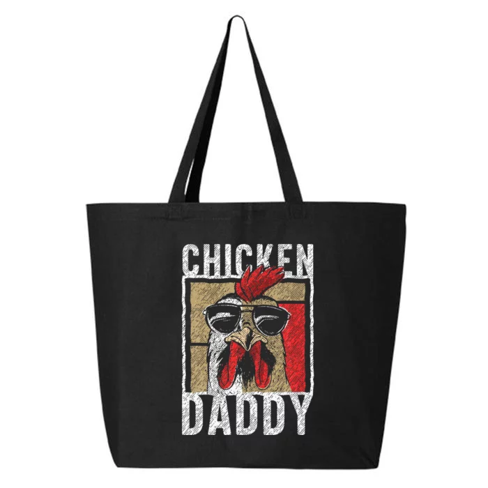 Chicken Daddy Chicken Farmer Father Of The Chicken Coop 25L Jumbo Tote