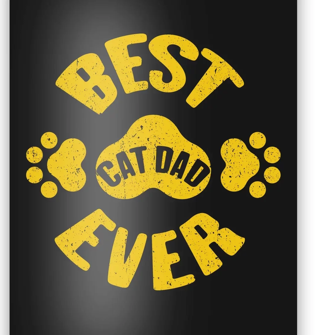 Cat Dad Poster