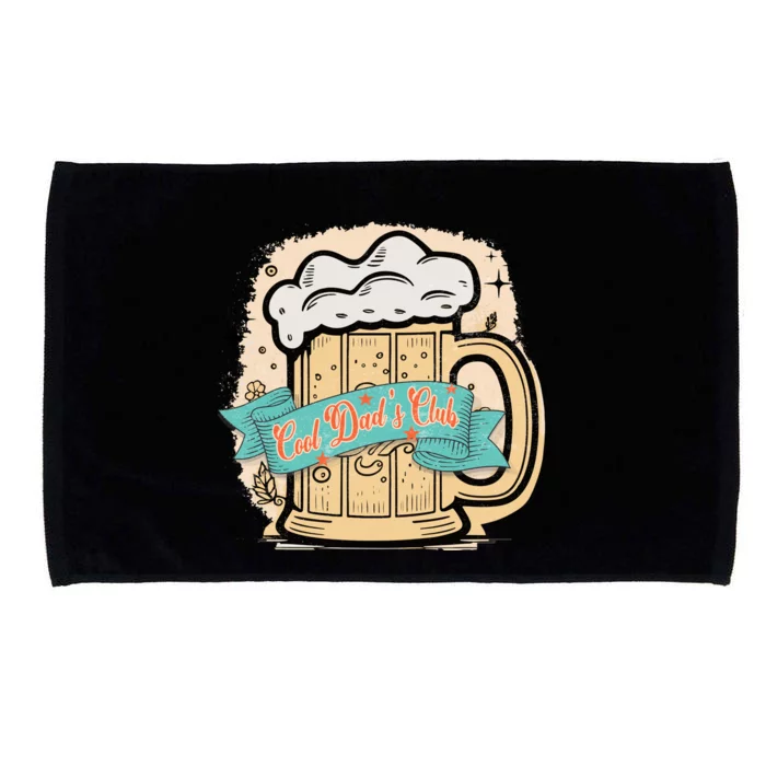 Cool Dad's Club Beer Father’s Day Microfiber Hand Towel