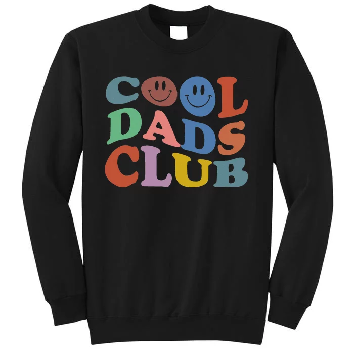 Cool Dads Club Funny Smile Colorful Fathers Day Sweatshirt