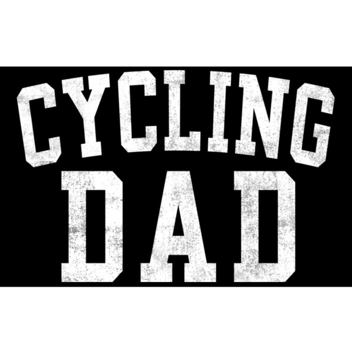 Cycling Dad Classic Bold Font FatherS Day Daddy Bumper Sticker