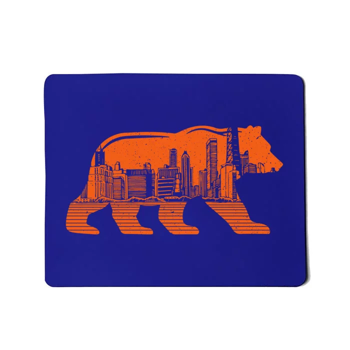 Chicago Downtown City Skyline Illinois Pride Cute Gift Mousepad