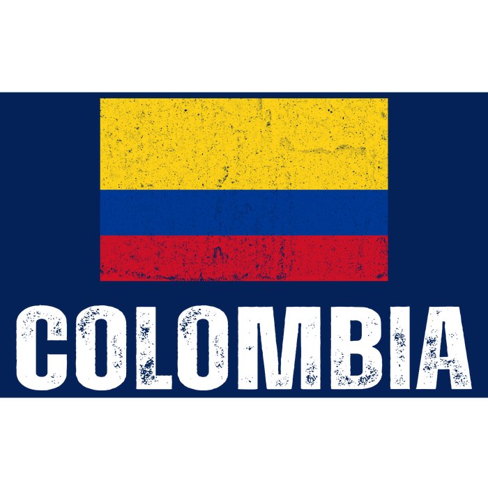 Colombia Design Columbian Clothing Outfit Bumper Sticker