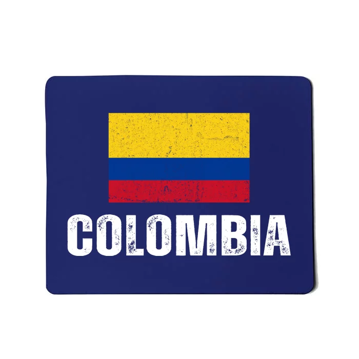 Colombia Design Columbian Clothing Outfit Mousepad