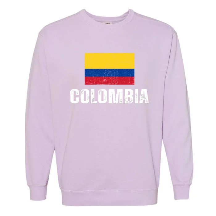 Colombia Design Columbian Clothing Outfit Garment-Dyed Sweatshirt