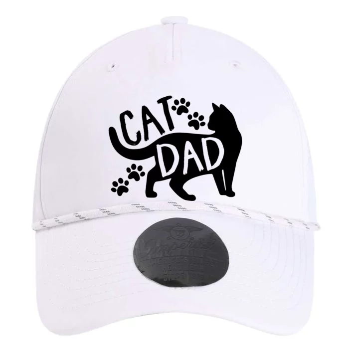 Cat Dad Cute FatherS Day Performance The Dyno Cap