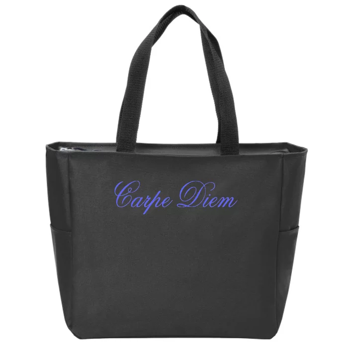 Carpe Diem Carpe Diem Beautiful Hoodie Carpe Diem Mobile Phone Zip Tote Bag