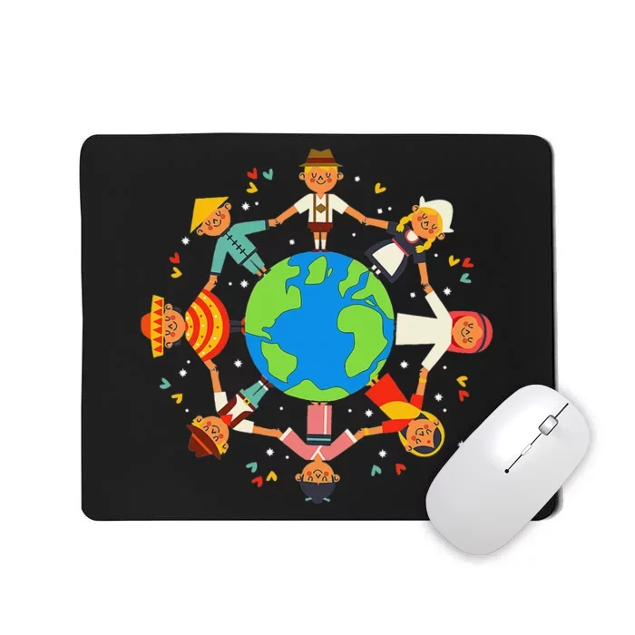 Cultural diversity Children Around the World Earth Day Mousepad