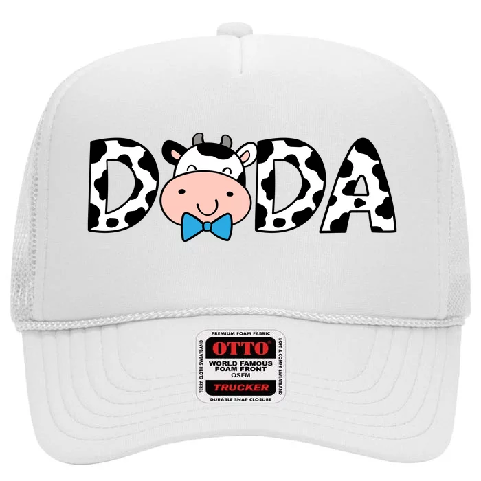 Cow Dada High Crown Mesh Trucker Hat