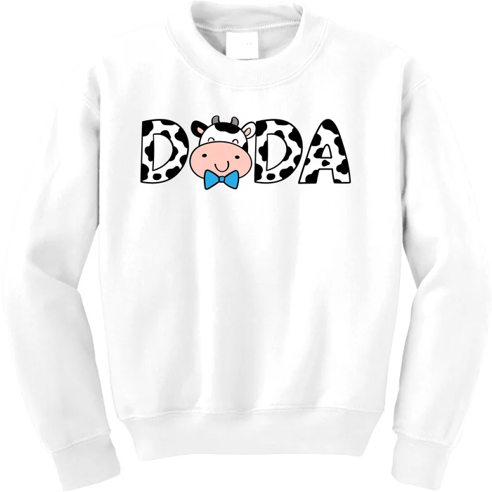 Cow Dada Kids Sweatshirt